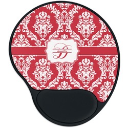 Damask Mouse Pad with Wrist Support