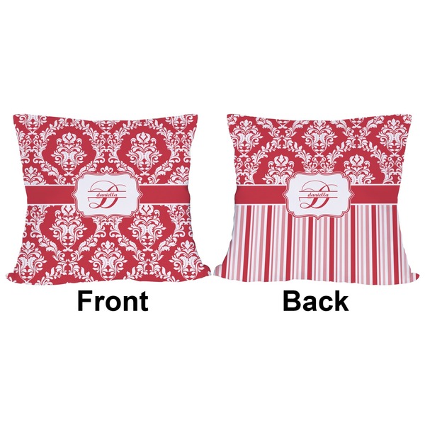 Damask Outdoor Pillow - 18x18