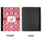 Damask Padfolio Clipboards - Large - APPROVAL