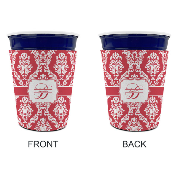 Damask Party Cup Sleeves - without bottom - Approval