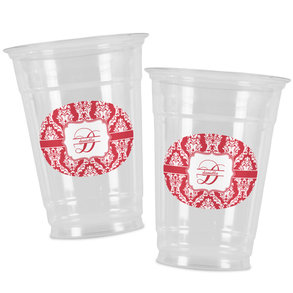 Damask Party Cups - 16oz - Alt View