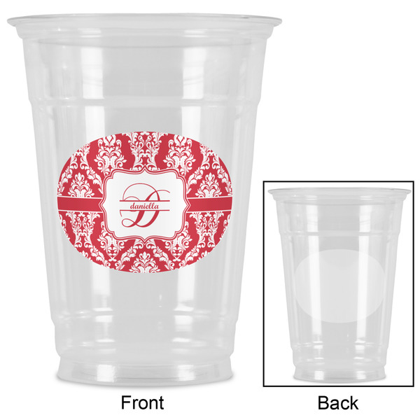 Damask Party Cups - 16oz - Approval
