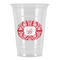 Damask Party Cups - 16oz - Front/Main