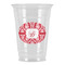 Damask Party Cups - 16oz (Personalized)
