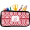 Damask Pencil / School Supplies Bags - Small