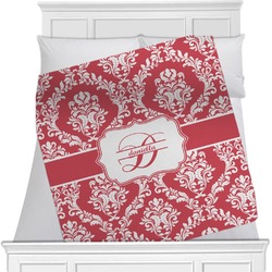 Damask Minky Blanket (Personalized)