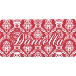 Damask Front License Plate (Personalized)