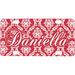 Damask Mini / Bicycle License Plate (4 Holes) (Personalized)