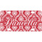 Damask Mini/Bicycle License Plate (Personalized)