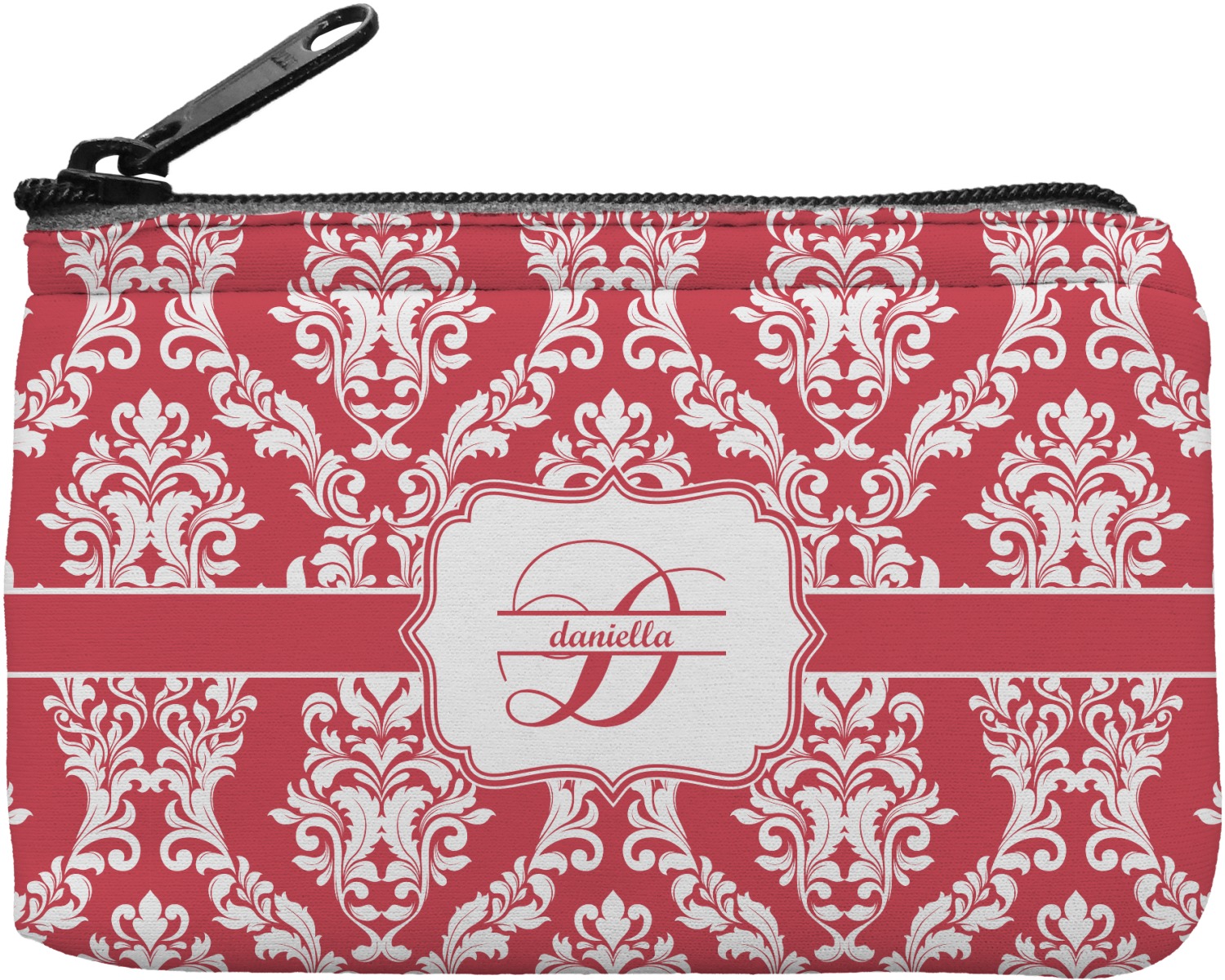 Damask Rectangular Coin Purse (Personalized) YouCustomizeIt