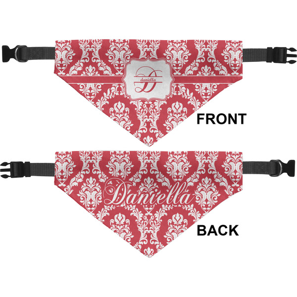 Damask Pet Bandana Approval