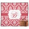 Damask Outdoor Picnic Blanket (Personalized)