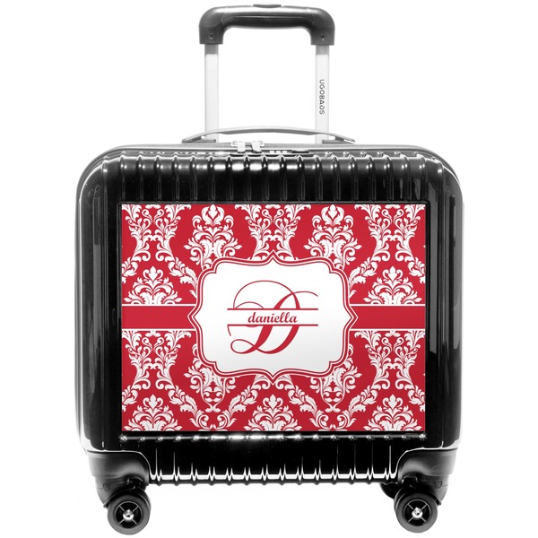 Custom Damask Pilot / Flight Suitcase (Personalized)
