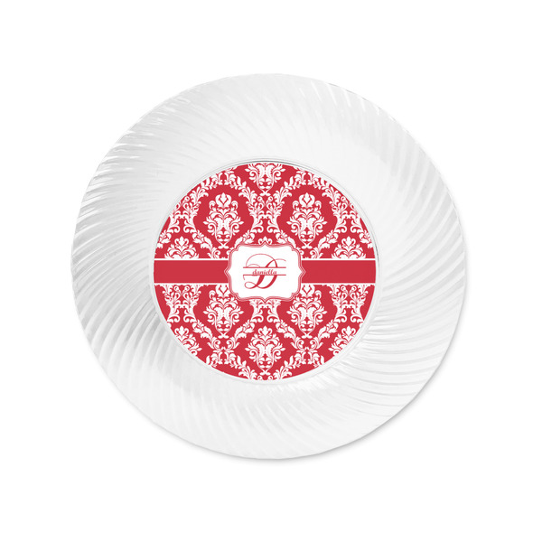 Damask Plastic Party Appetizer & Dessert Plates - Approval