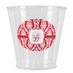 Damask Plastic Shot Glass (Personalized)