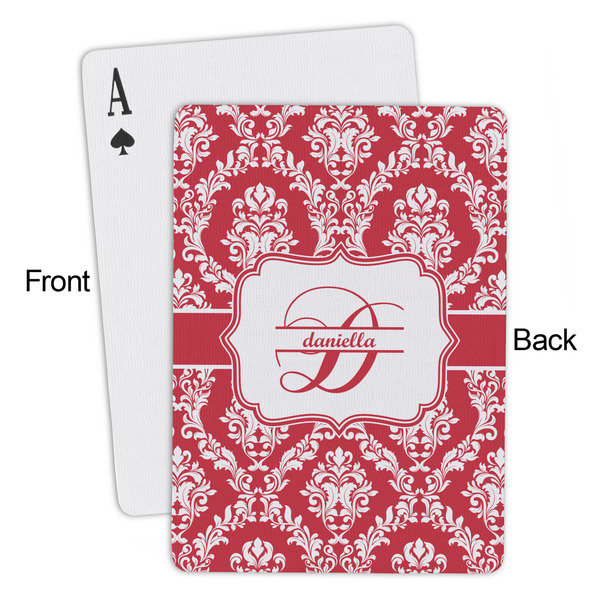 Damask Playing Cards - Approval