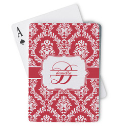 Damask Playing Cards (Personalized)
