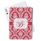 Damask Playing Cards - Front View