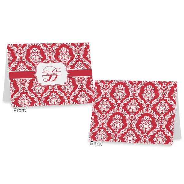 Damask Postcard - Front and Back