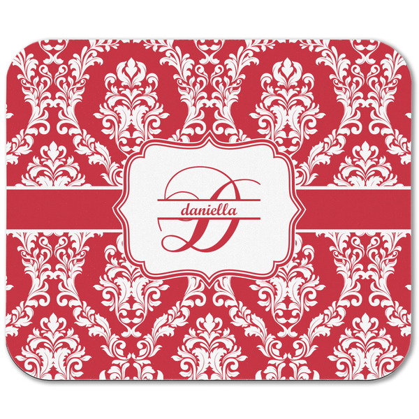 Damask Rectangular Mouse Pad - APPROVAL
