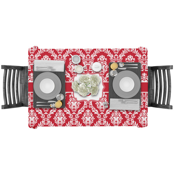 Damask Rectangular Tablecloths - LIFESTYLE
