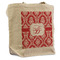 Damask Reusable Cotton Grocery Bag - Front View