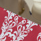 Damask Large Rope Tote - Close Up View