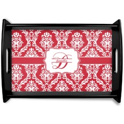 Damask Wooden Tray (Personalized)
