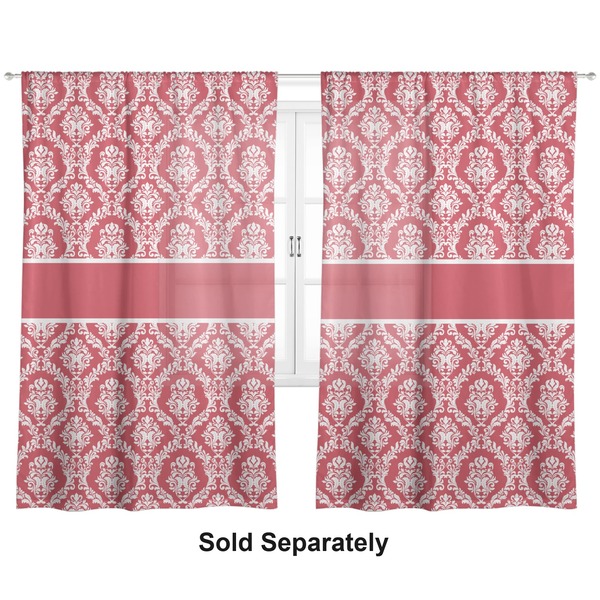 Damask Sheer Curtains