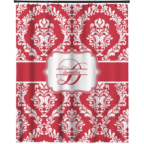 Custom Damask Extra Long Shower Curtain - 70"x84" (Personalized)