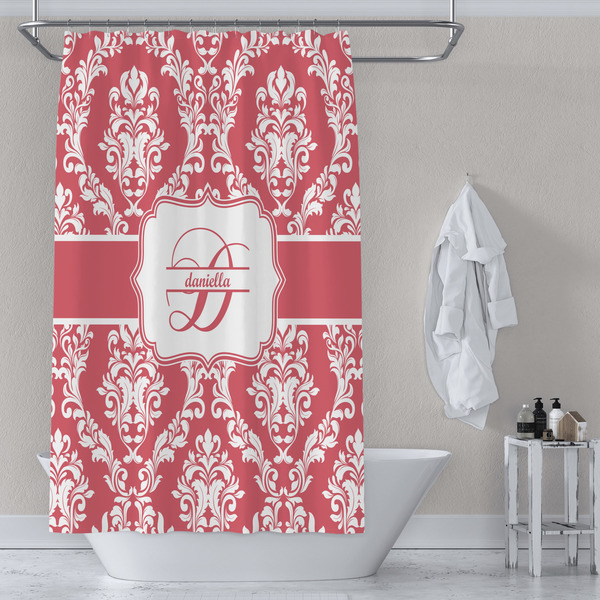 Damask Shower Curtain Lifestyle