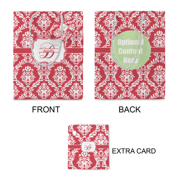 Damask Small Gift Bag - Approval