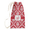 Damask Small Laundry Bag - Front View