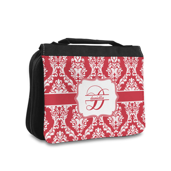 Custom Damask Toiletry Bag - Small (Personalized)