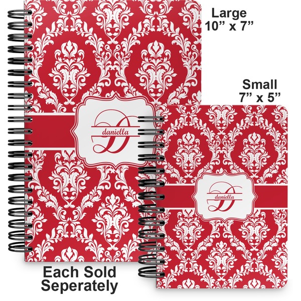 Damask Spiral Journal - Comparison