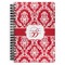 Damask Spiral Journal Large - Front View