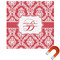 Damask Square Car Magnet - 10" (Personalized)