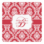 Damask Square Decal - Medium (Personalized)