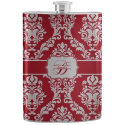Damask Stainless Steel Flask (Personalized)