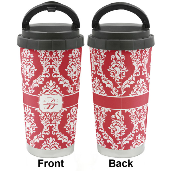 Damask Stainless Steel Travel Cup - Apvl