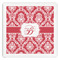 Damask Paper Dinner Napkin - Front View