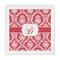 Damask Decorative Paper Napkins (Personalized)