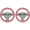 Damask Steering Wheel Cover- Front and Back