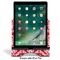 Damask Stylized Tablet Stand - Front with ipad