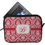Damask Tablet Case / Sleeve - Small (Personalized)