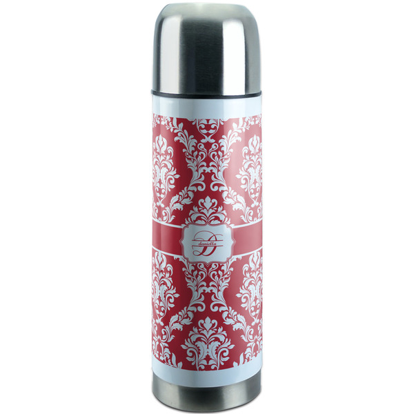 Custom Damask Stainless Steel Thermos (Personalized)
