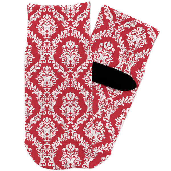 Custom Damask Toddler Ankle Socks