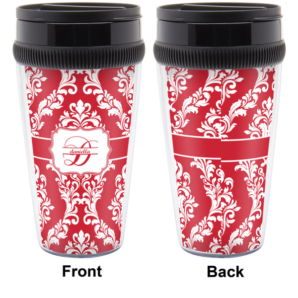 Damask Travel Mug Approval (Personalized)