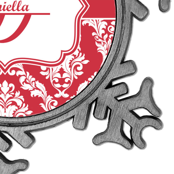 Damask Vintage Snowflake - Detail