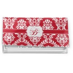 Damask Vinyl Checkbook Cover (Personalized)